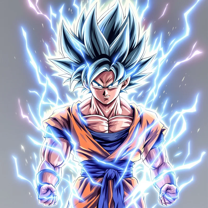 Stormborn Goku PFP clean anime avatar portrait