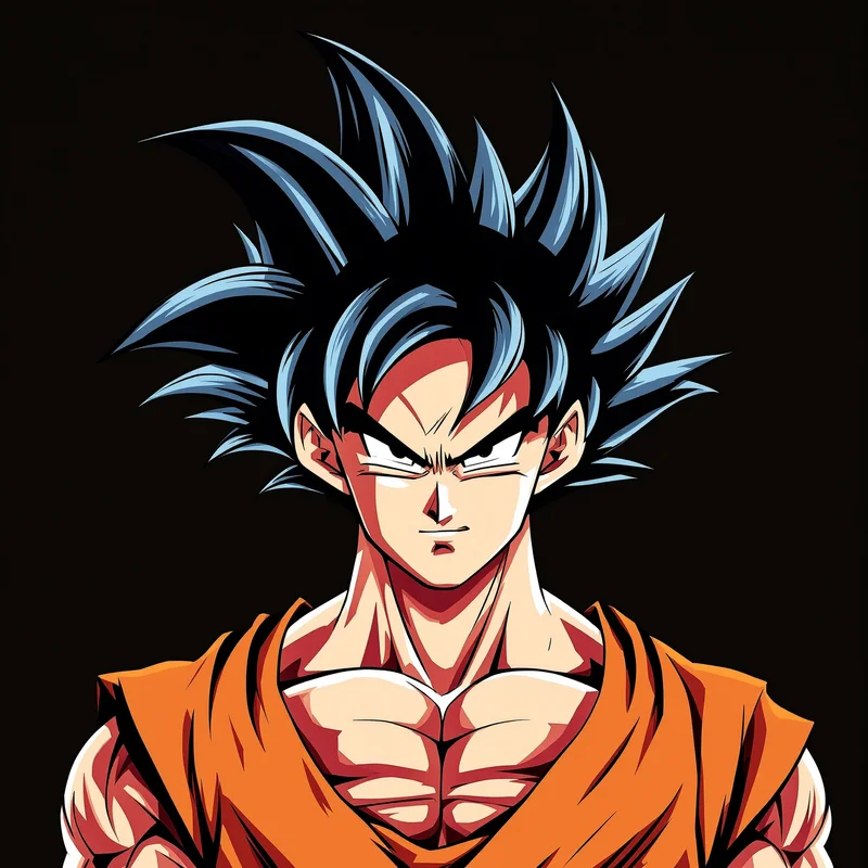 Supreme Motion Goku PFP centered anime avatar