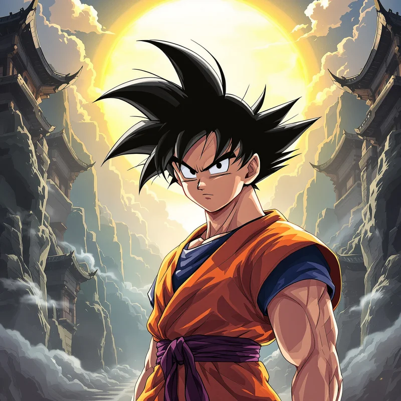 Zen Fighter Goku PFP anime avatar portrait