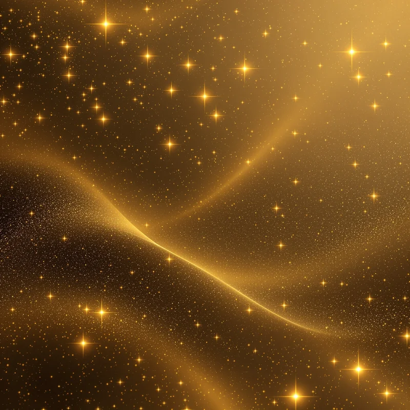 Celestial gold background