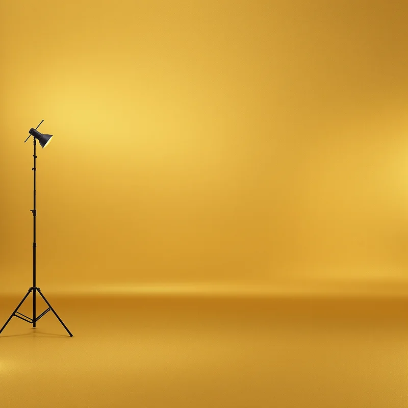 Golden Studio Sweep background