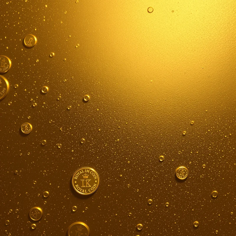 Royal Coin Gold background