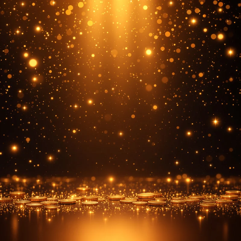 Treasure Glow Gold background