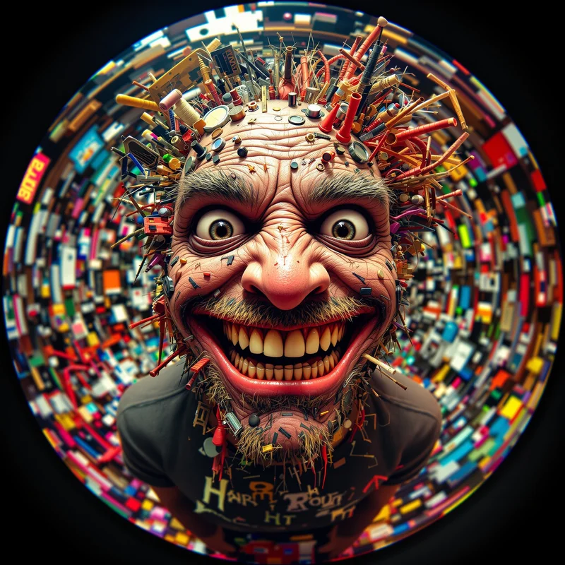 Goofy Ahh avatar profile image with absurd expression