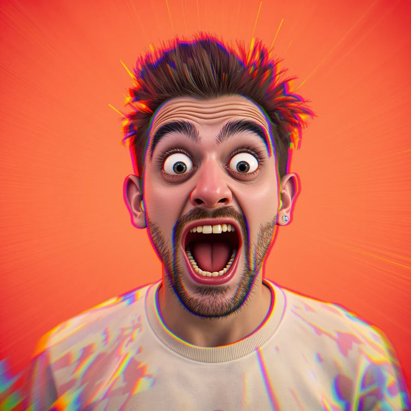 Goofy Ahh avatar profile image with absurd expression