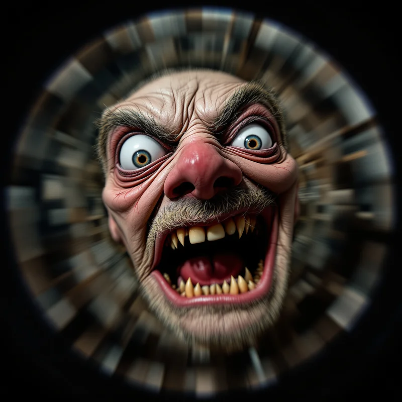 Goofy Ahh PFP with brainrot humor composition