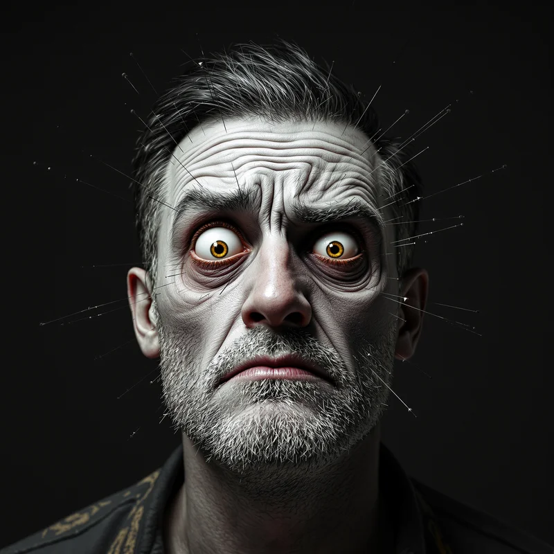 Goofy Ahh PFP with brainrot humor composition