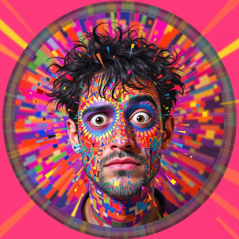 Goofy Ahh PFP with brainrot humor composition