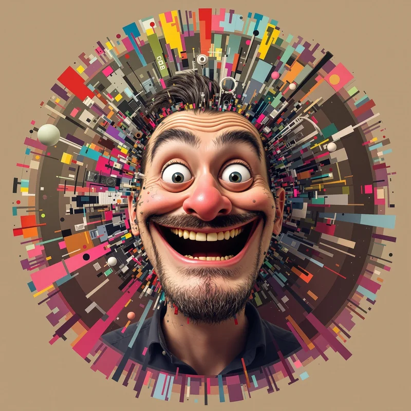 Goofy Ahh avatar profile image with absurd expression