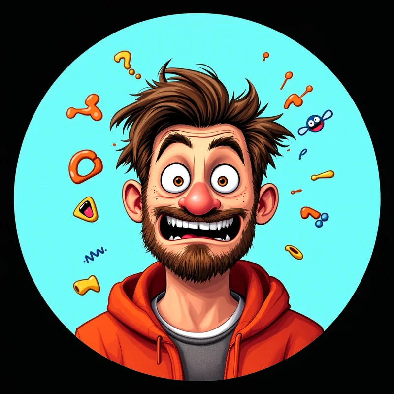 Goofy PFP avatar with silly identity