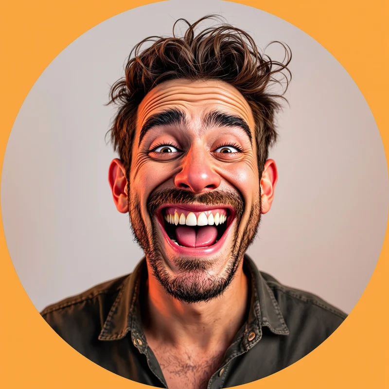 Goofy PFP avatar with silly identity