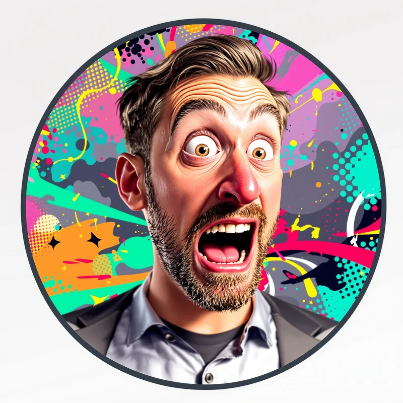 Goofy PFP avatar with silly identity