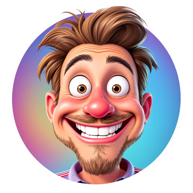 Goofy PFP avatar with silly identity