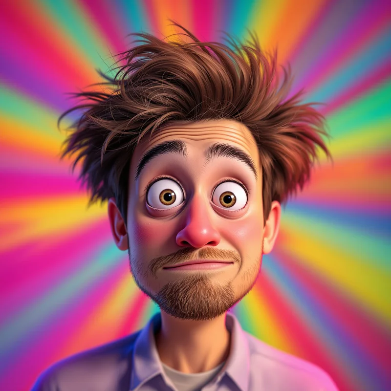 Goofy PFP avatar with silly identity