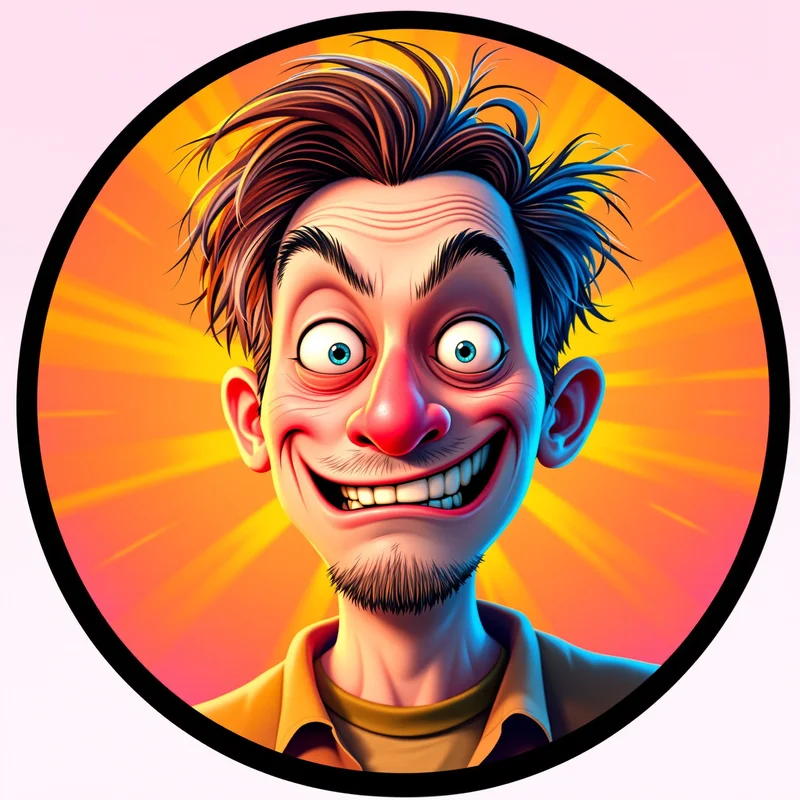 Goofy PFP avatar with silly identity