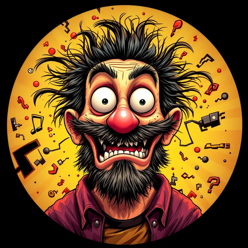 Goofy profile image optimized for recognition