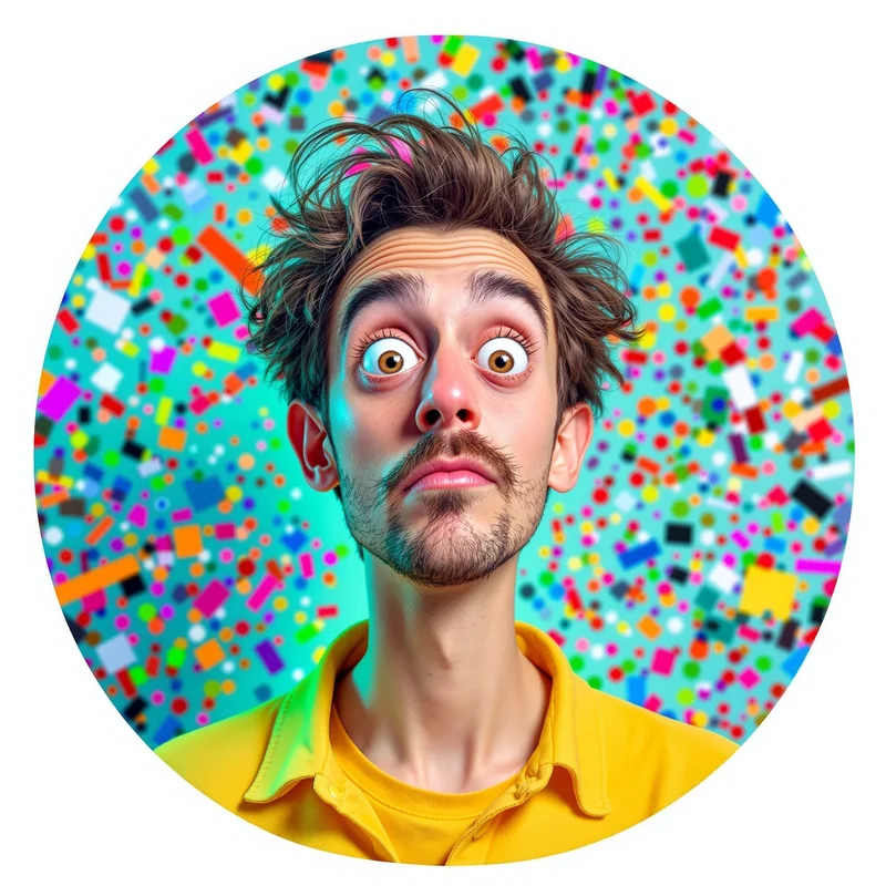 Goofy profile image optimized for recognition