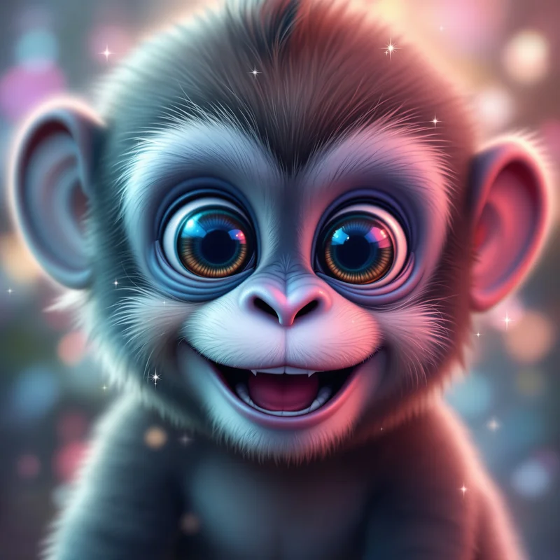 Baby gorilla avatar.