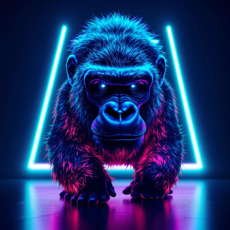 gorilla tag PFP avatar with dynamic lighting for virtual profile