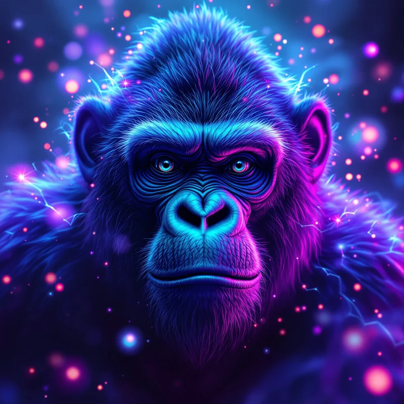 Energy gorilla avatar.