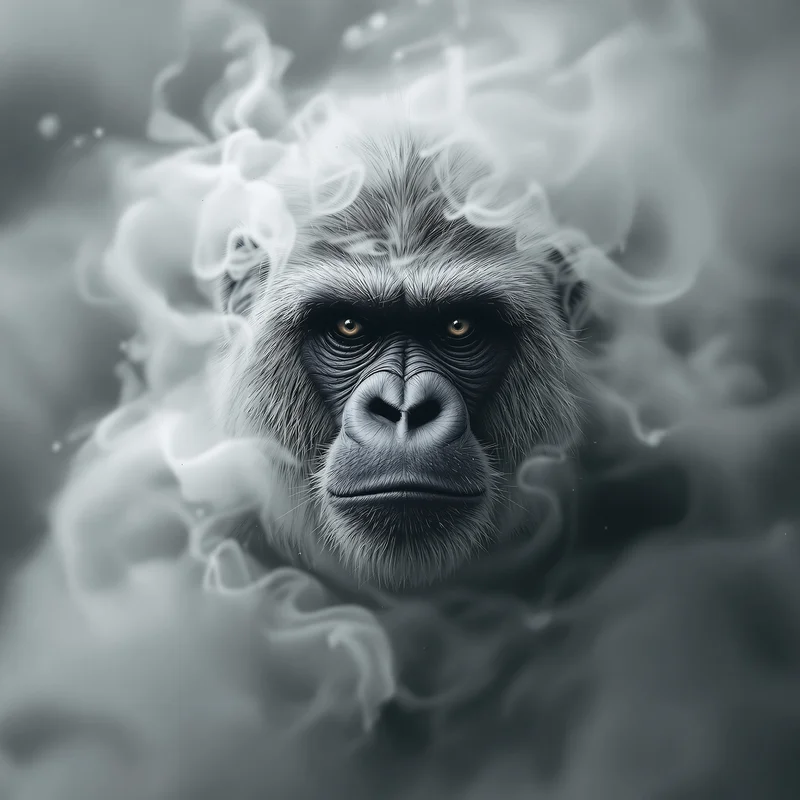 Ghost gorilla avatar.