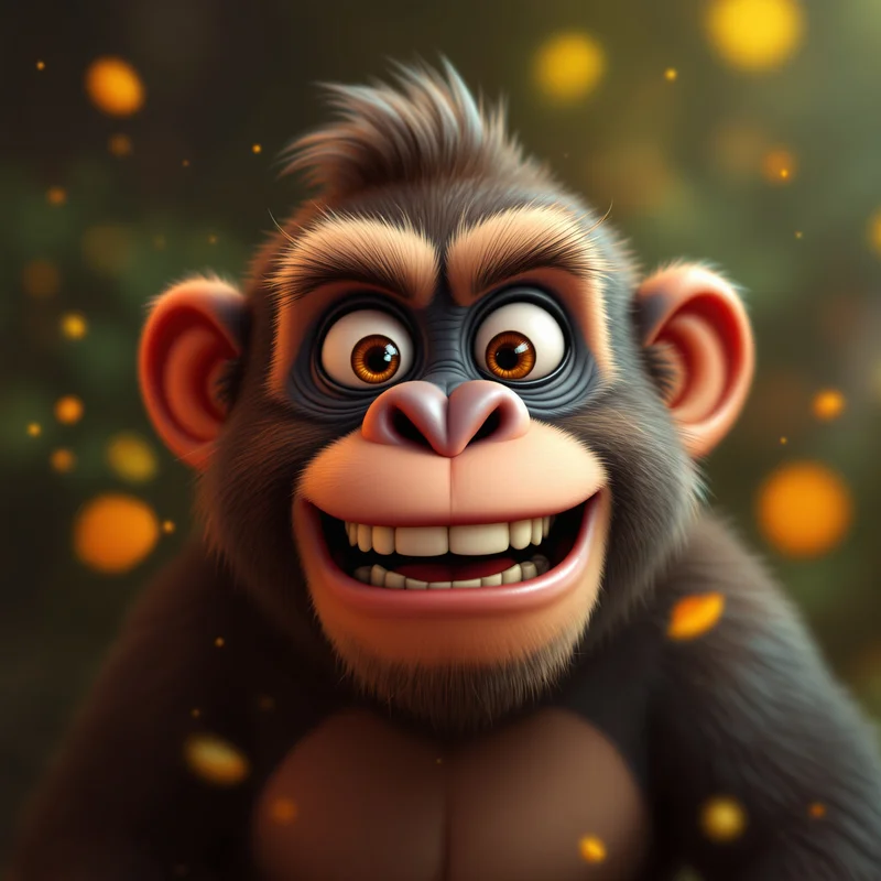 Meme gorilla avatar.