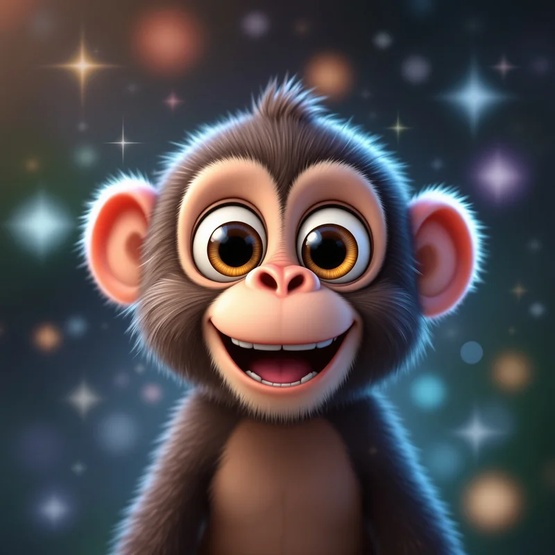 Mini gorilla avatar.