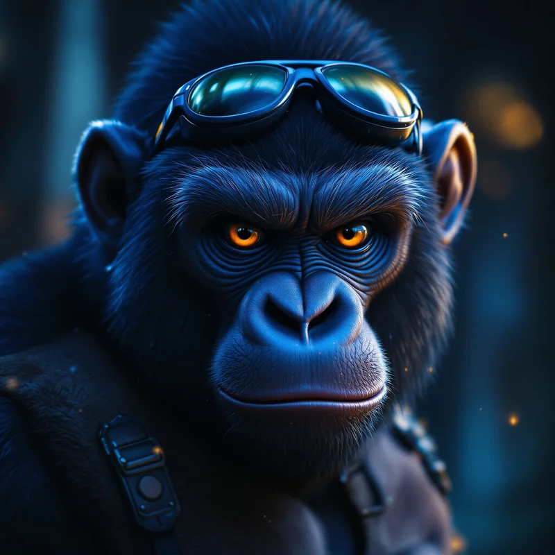 Pro gorilla avatar.