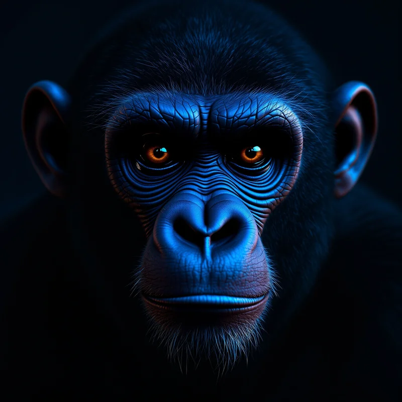 sad gorilla tag pfp with emotional gamer atmosphere