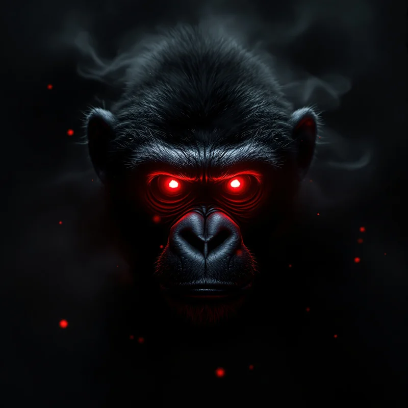Shadow gorilla avatar.