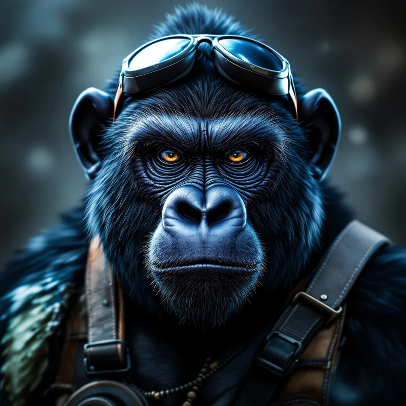 Sweat gorilla avatar.
