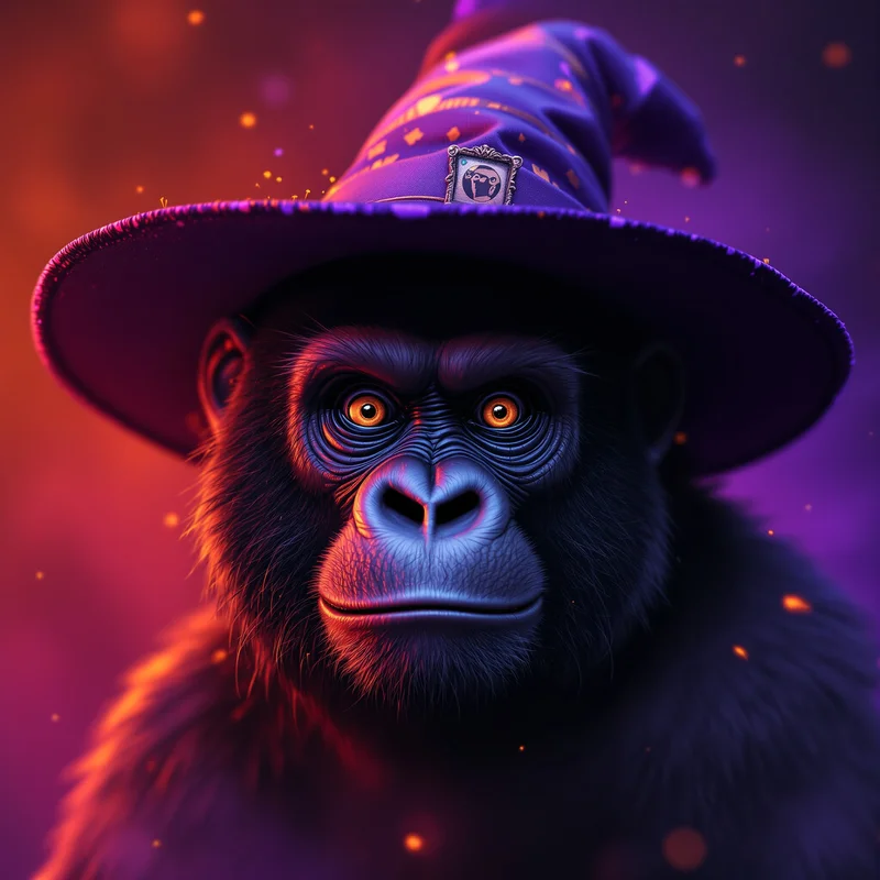 Witch gorilla avatar.