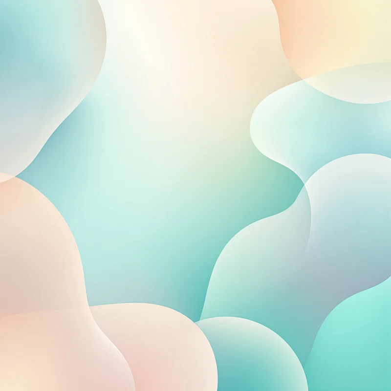 Aqua Peach Mesh Gradient Gradient Background