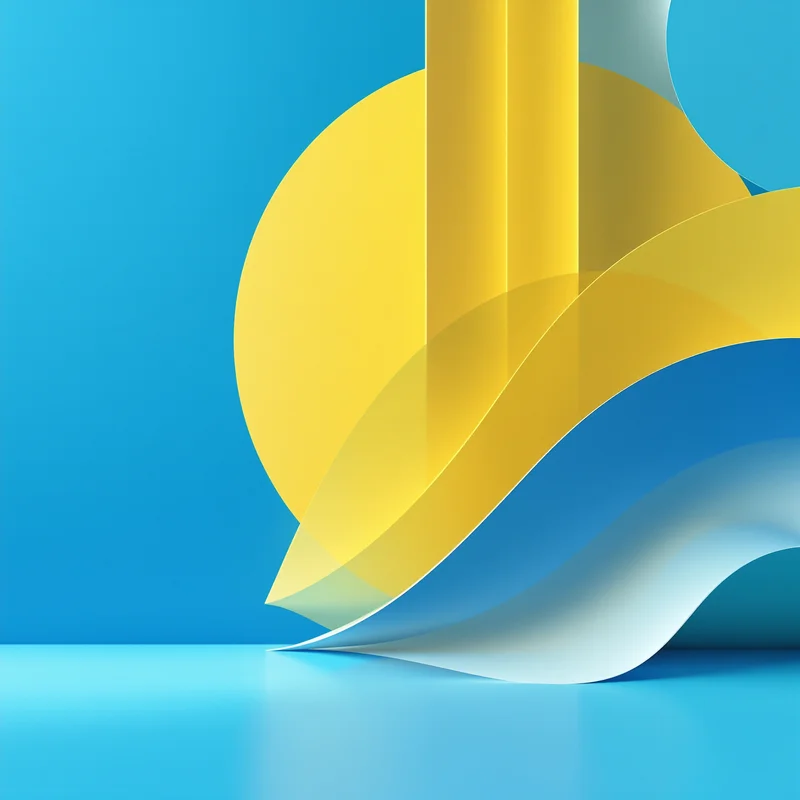 Cobalt Lemon Gradient Gradient Background