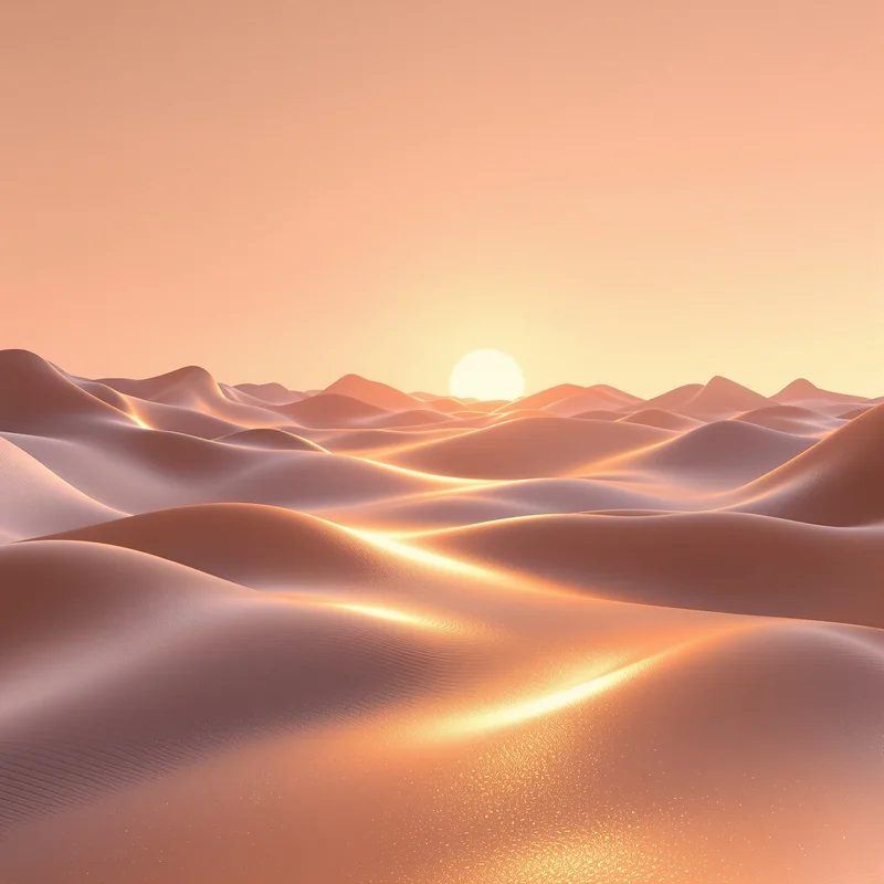 Golden hour gradient background
