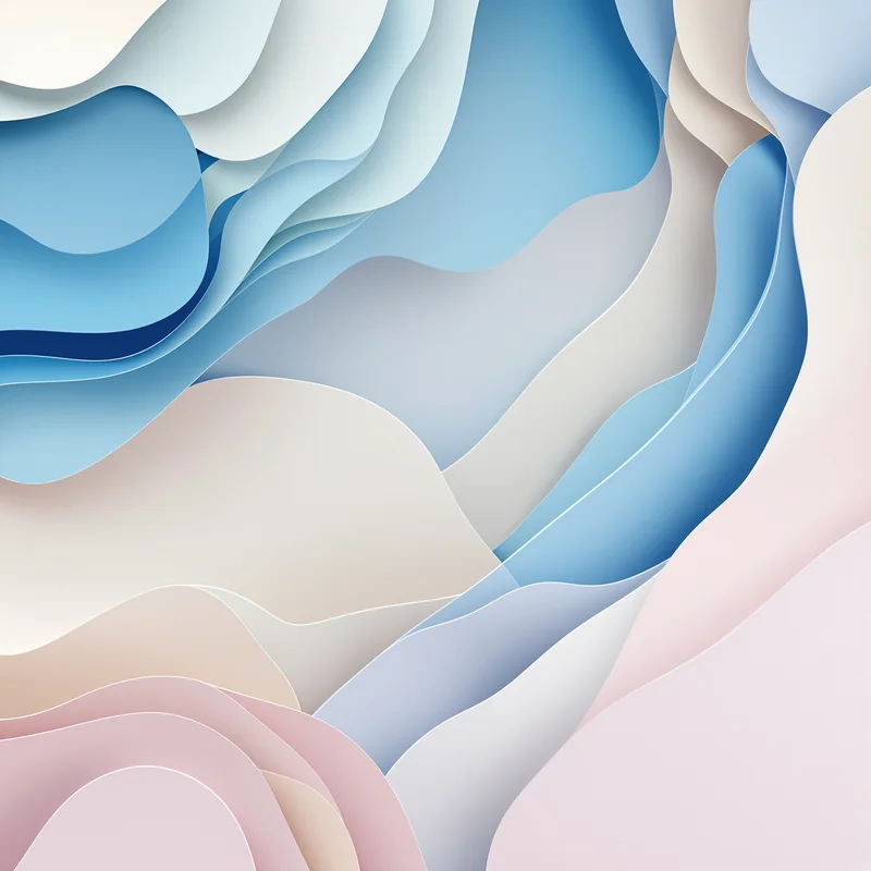 Layered Paper Gradient Gradient Background