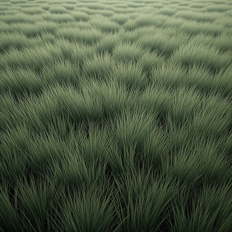 Eternal minimal grass background
