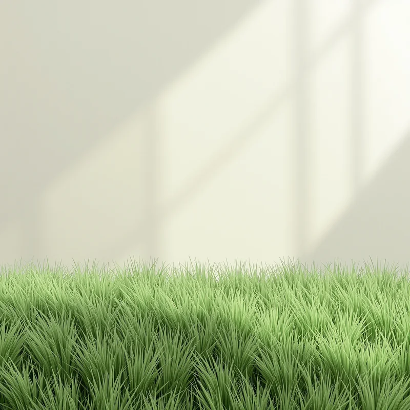 Eternal minimal grass background