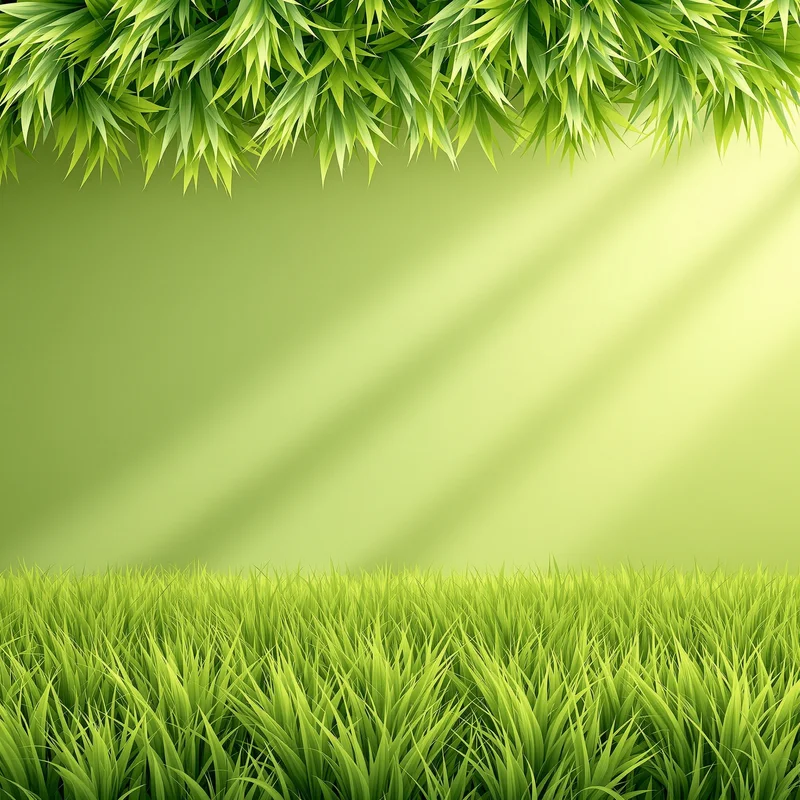 Eternal minimal grass background