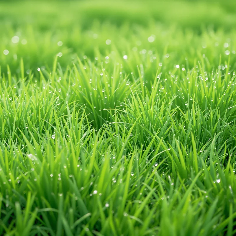 Gentle dew grass background