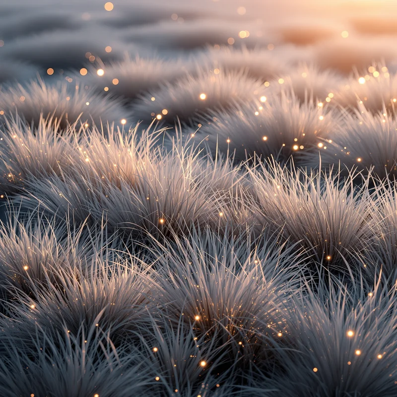Luminous soft grass background