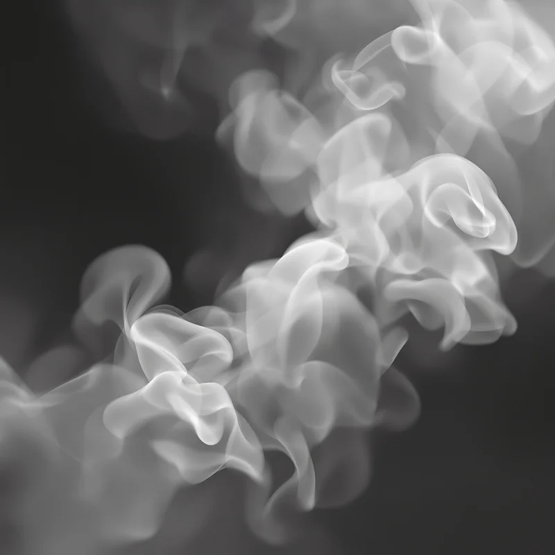 Ash Smoke Halo Gray Background
