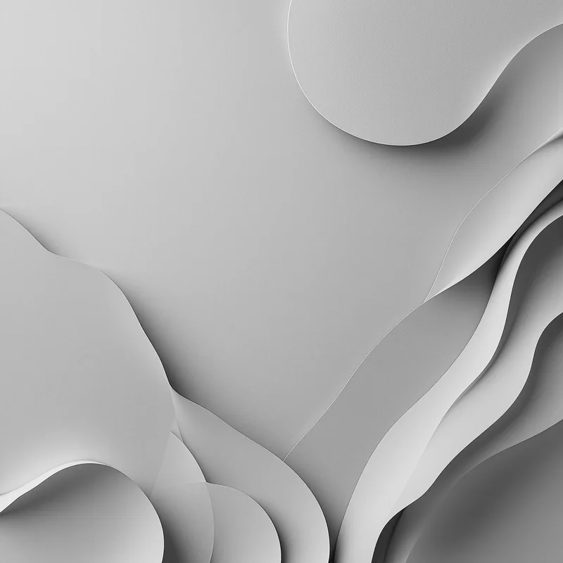 Cinder Paper Cut Gray Background