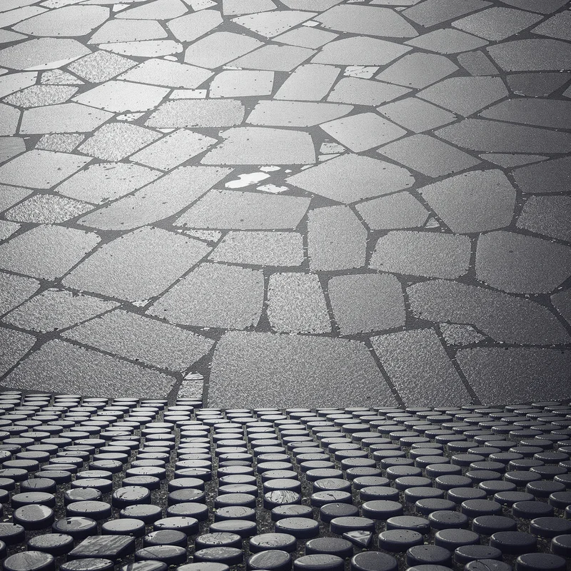 Cobblestone Breath Gray Background