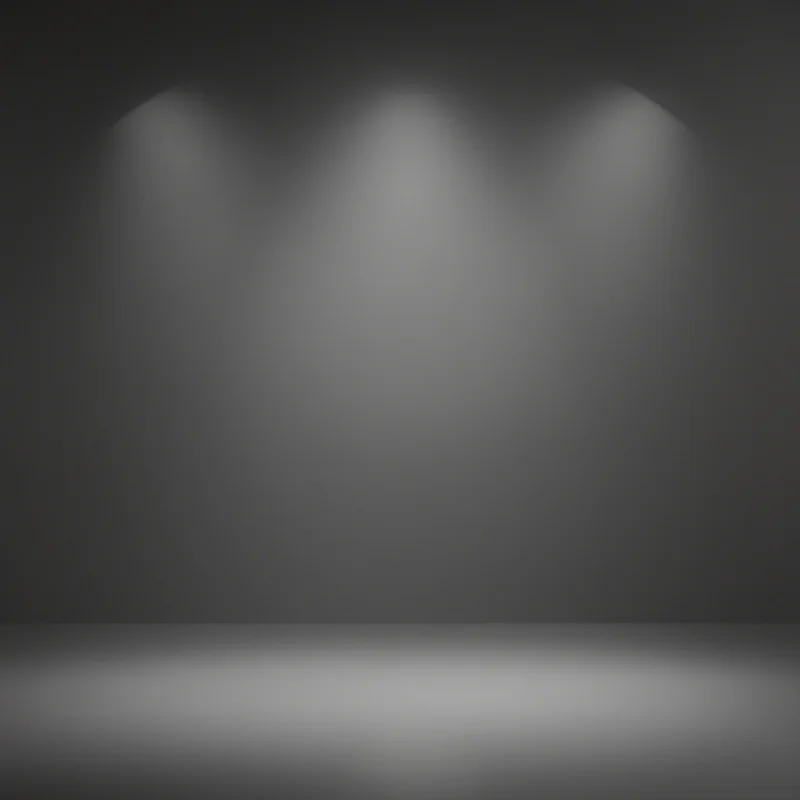 Gray background with edge lighting