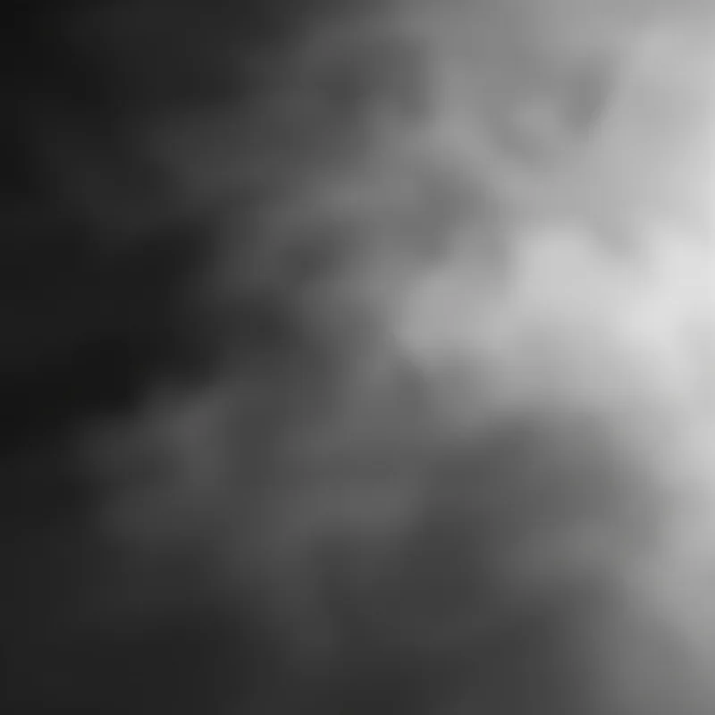 Film Leader Haze Gray Background