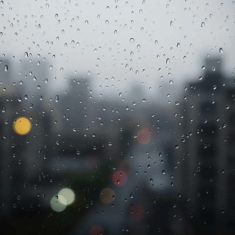 Monsoon Window Haze Gray Background