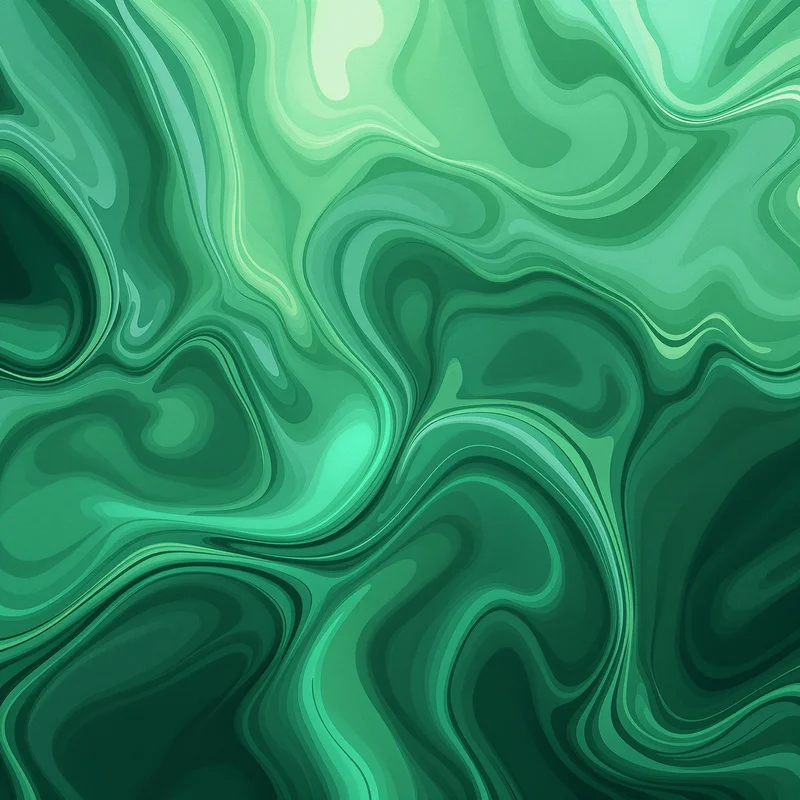 Calm atmospheric green abstract background