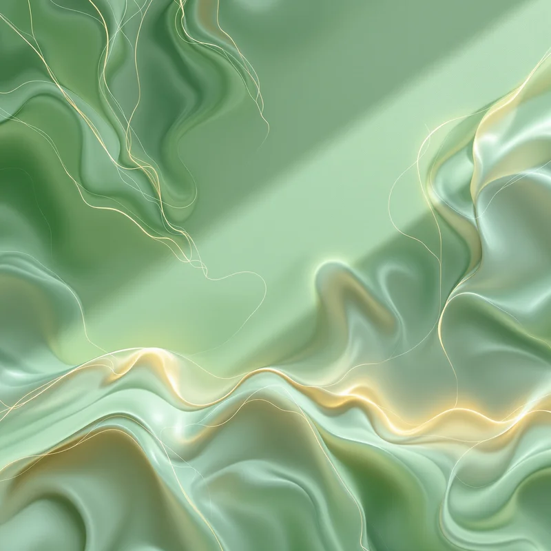 Eternal soft green abstract background