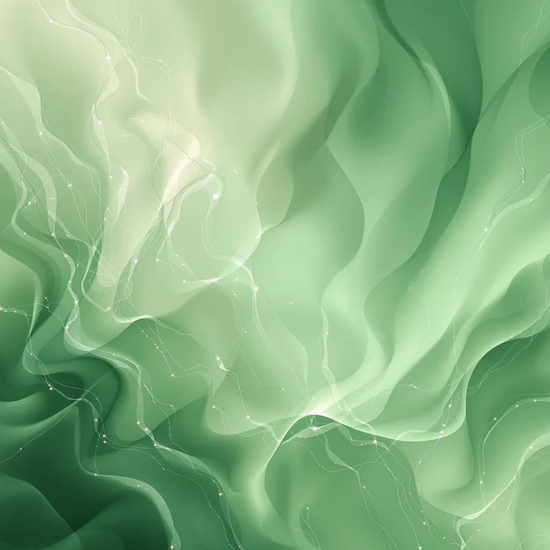 Eternal soft green abstract background